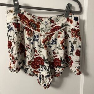 Aerie Floral Lightweight Flowy Shorts